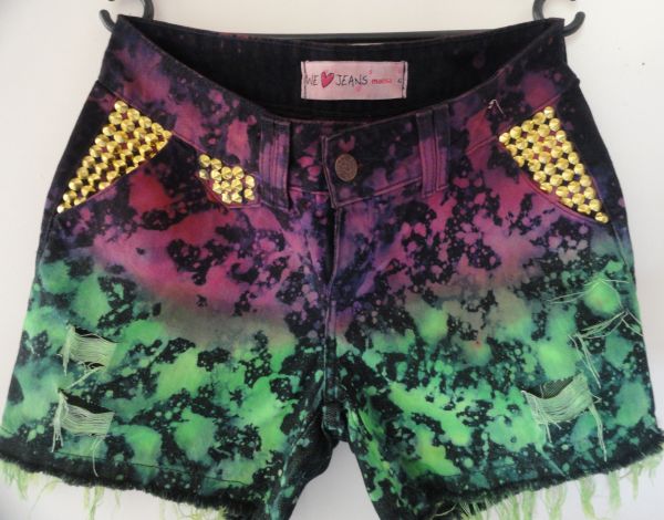 Short duo cores efeito esnuvecido e spikes