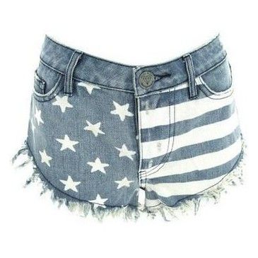 Short bandeira EUA