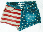 Short bandeira EUA