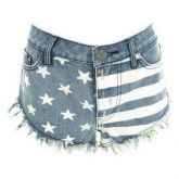 Short bandeira EUA
